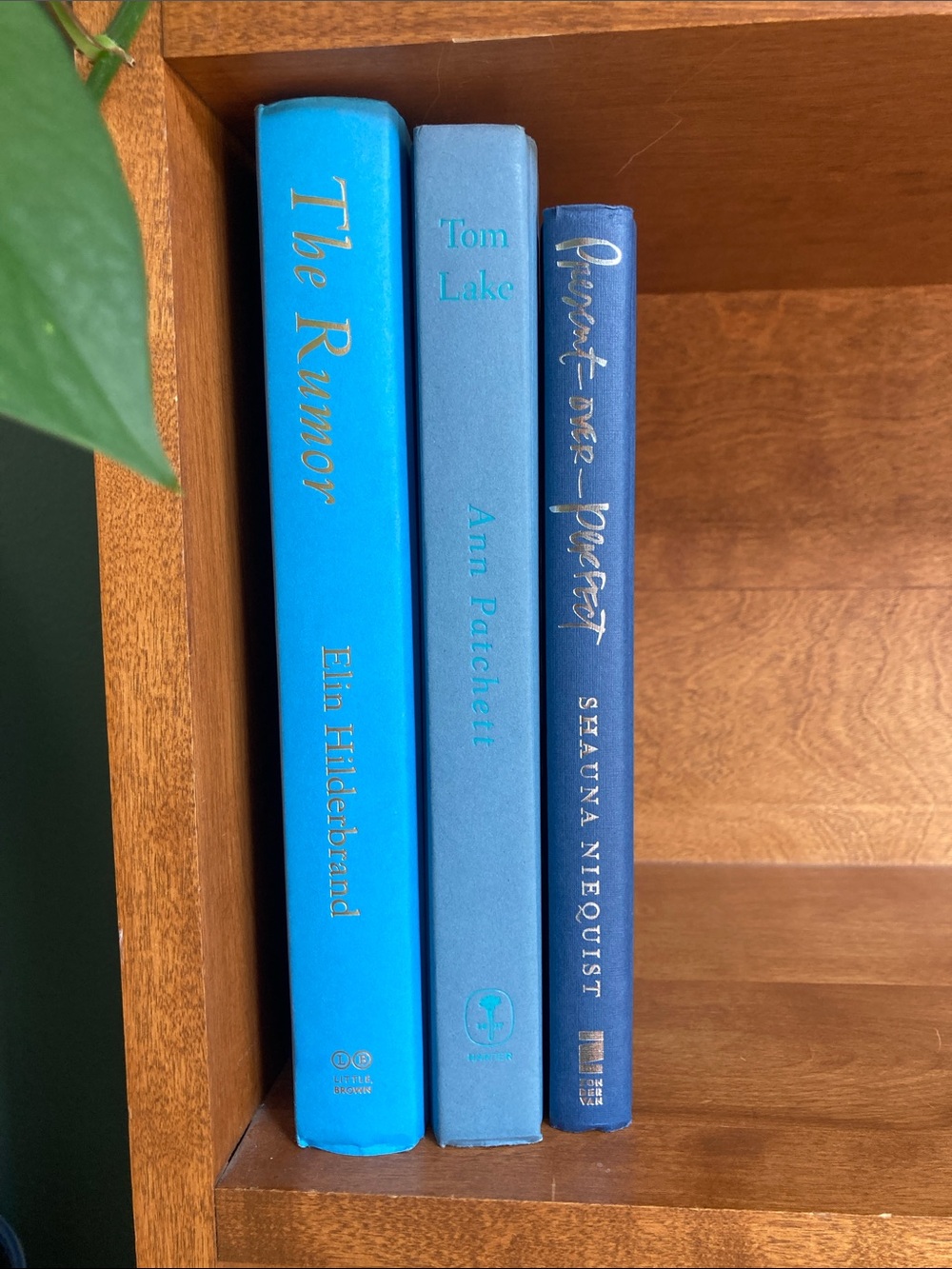 Blue Hardcover Book Stack Set of 3